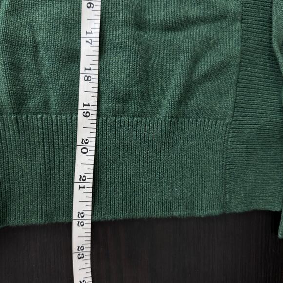 Free People Beach Solar Sweater Set Womens Small Cardigan Pant Lounge Pine Green - Picture 12 of 16